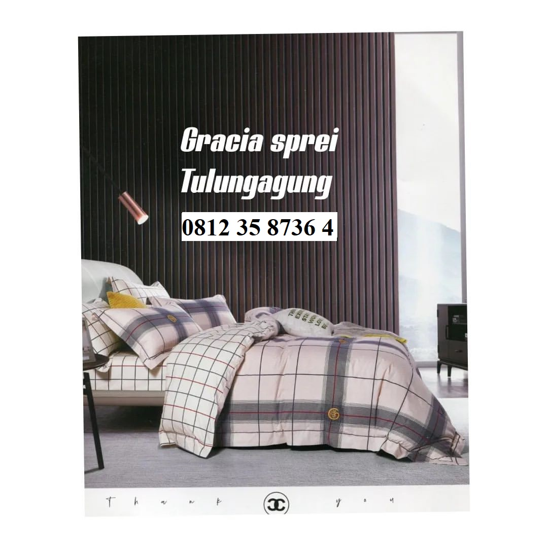 <p>Sprei berbahan katun yang telah kami olah sendi